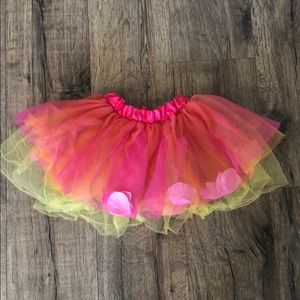 Girls Flower Petal TuTu
